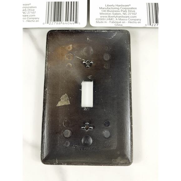Brainerd Single Duplex Outlet + Single Switch Cover Plate Satin Pewter x3 - Picture 11 of 14